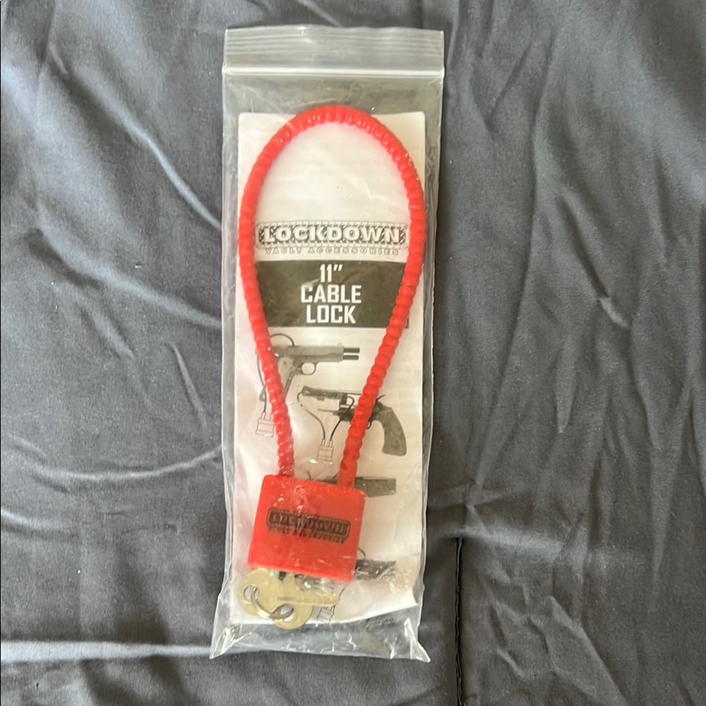 Lockdown Red Cable Lock